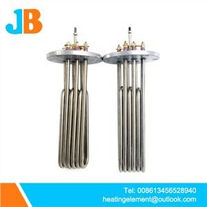 Tube de chauffage industriel de Flange