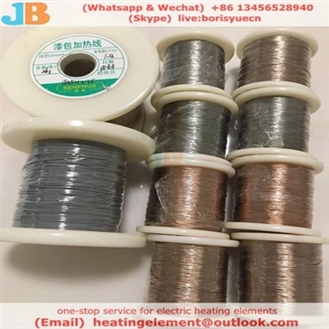 Paramètres du fil de résistance nickel-chrome Cr20Ni80